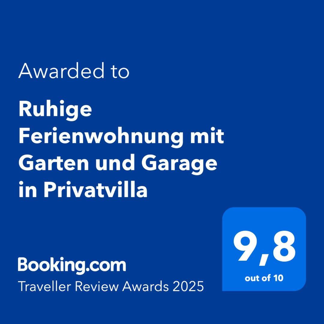 Ruhige Ferienwohnung mit Garten in Privatvilla Marling Exterior foto